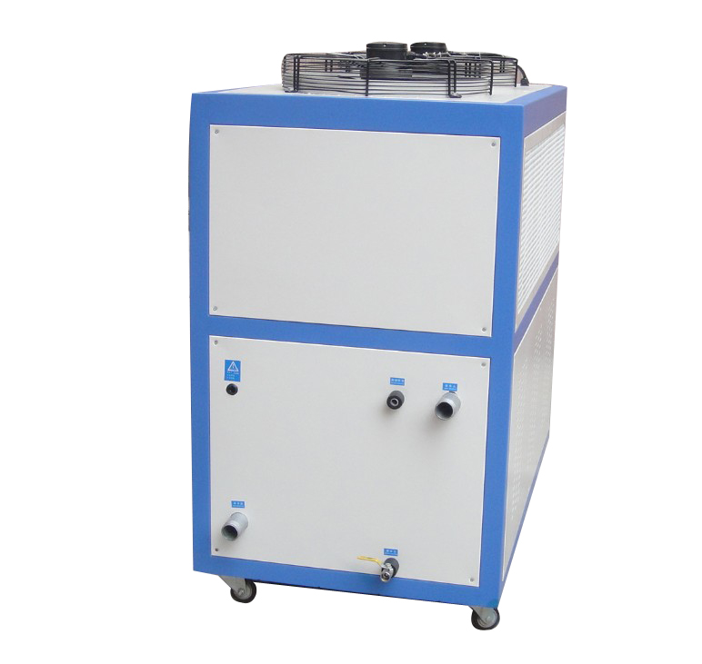 使用風冷式冷水機保護的器件